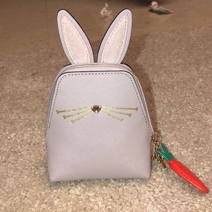 Adorable Kate Spade bunny coin purse